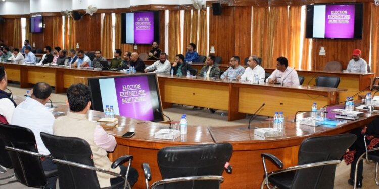 Expenditure Observer reviews election preparedness in Udhampur