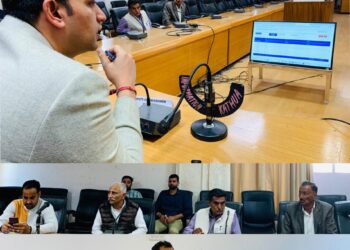 First Phase randomization of EVMs held in Kathua