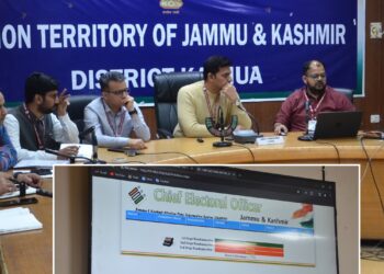 First phase of randomization of polling personnel held at Kathua