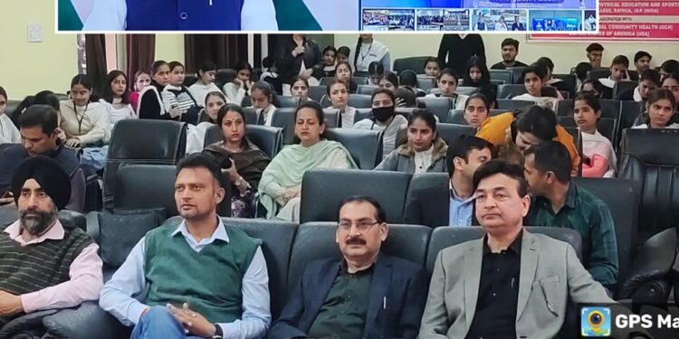 GDC Kathua hosts live streaming of India Semiconductor Mission and India Techade Program