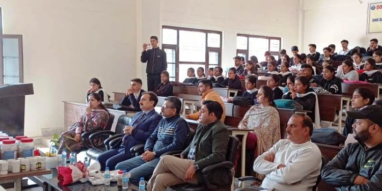 Ayush Health & Wellness Camp organised in GDC Neeli Nallah