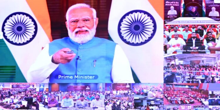 Hon’ble Prime Minister launches PM-SURAJ national portal; Sanctions credit support to One lakh entrepreneurs of socially disadvantaged sections of the country  Lt Governor expresses gratitude to Hon’ble Prime Minister for providing much-needed support to poor households and empowering weaker sections
