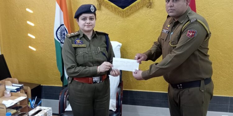 SSP REASI AWARDED CCTNS OPERATOR OF PS POUNI FOR OUTSTANDING PERFORMANCE