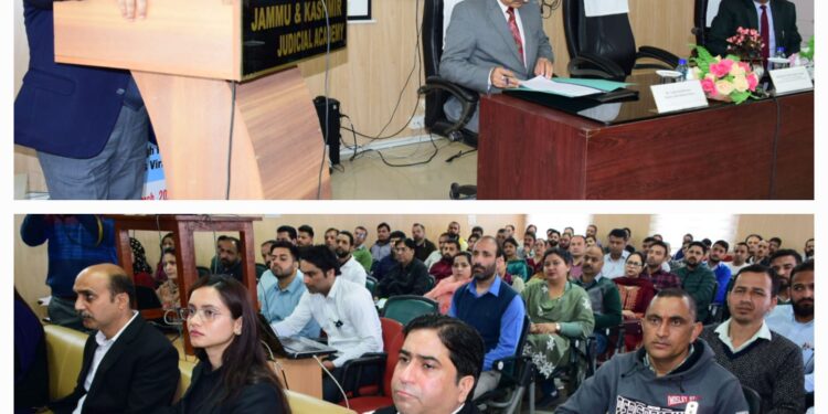 J&K Judicial Academy, e-Committee Supreme Court of India organize refresher programme, ECT-9-2024