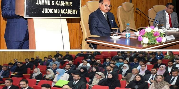 J&K Judicial Academy organizes 2 day training programme on “New Criminal Laws”