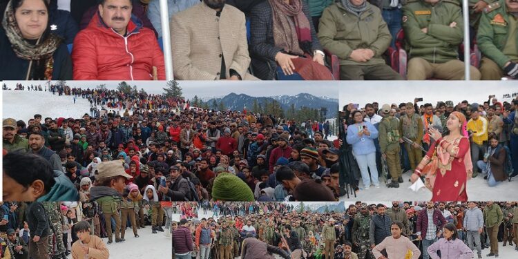 Jantroon Snow Festival-2024 captivates thousands in Doda