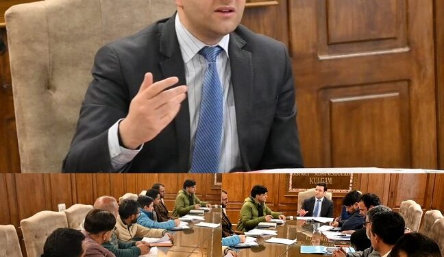 Lok Sabha Election-2024: DC Kulgam chairs meeting of AROs, Nodal Officers