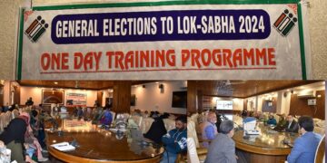 Lok Sabha Election-2024: Training imparted to Female Poling staff at Kulgam