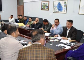 Lok Sabha Election:  DEO Udhampur reviews preparations at Nodal Officers’ meeting