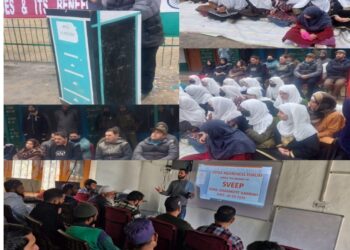 Lok Sabha Elections-2024: VAFs under SVEEP held in different educational Zones of Kupwara