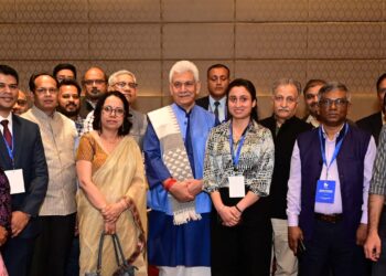 Lt Governor addressed Leadership Engagement program attended by Heads of Premier Institutions