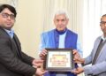 Director Postal Services J&K calls on Lt Governor