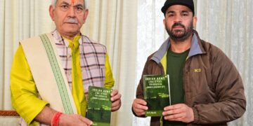 Lt Governor releases Book ‘Indian Army – A Wall of Peace for Borders in Jammu Kashmir’
