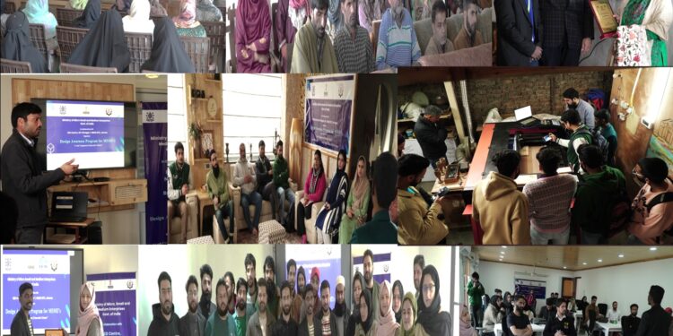 NIT Srinagar hosts Design Awareness Program for MSMEs, conducts Udyam registration drive in Kashmir Industrial Cluster