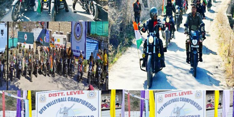 Nasha Mukht Bharat Abhiyan gains momentum with CRPF Bike Rally at Kishtwar