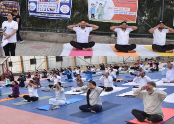 ‘One Day Yog Shivir’ under SVEEP organised at Udhampur