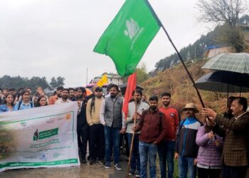 Patnitop to Gauri Kund Spiritual Trek organised as part of SVEEP campaign