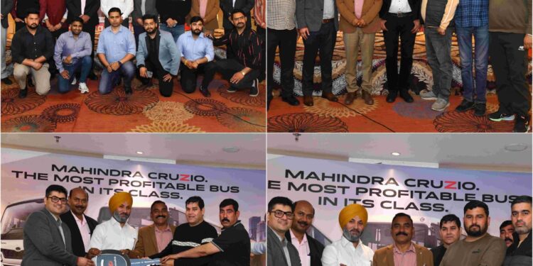 Mahindra Truck and Bus Division (MTBD), a part of the USD 20.7 billion Mahindra Group, today unveiled Mahindra CRUZIO BS6 bus