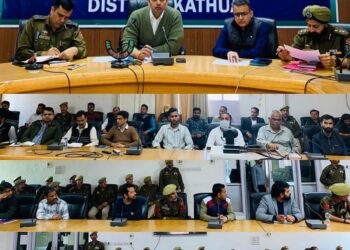 Returning Officer Udhampur PC held interactive session with Flying Squad teams