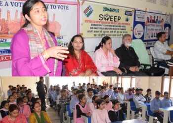 SVEEP awareness programme held at ITI Udhampur