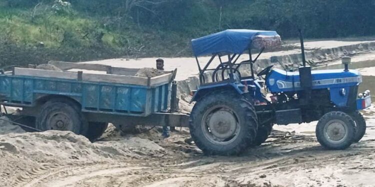 Samba Administration Takes strict Action against Illegal Mining