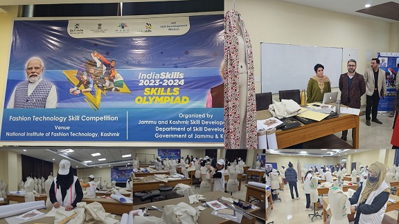 State level Skill Competitions held at NIFT Campus Budgam