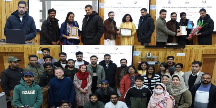 Three Weeks long MSME residential Workshops on Advanced ESDP & MDP concludes at NIT Srinagar