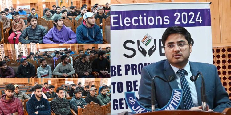 Lok Sabha Elections-2024: Training imparted to Youth, NCC, NSS volunteers at Shopian