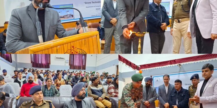Two-day workshop on ‘Drone Technology and its applications’ commences at Bhaderwah Campus of Jammu University