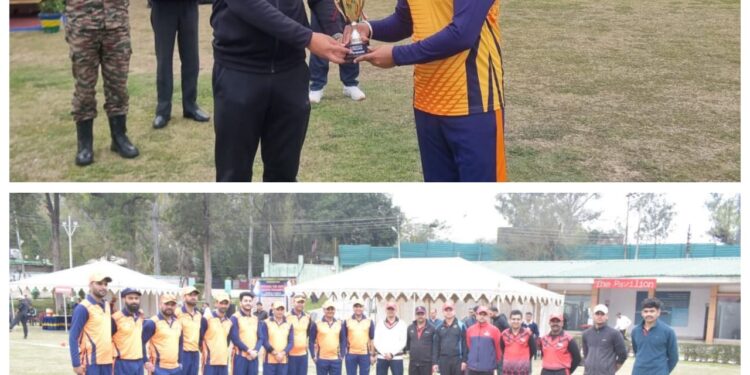 Udhampur DM-XI triumphs over CAPF XI in thrilling Cricket match