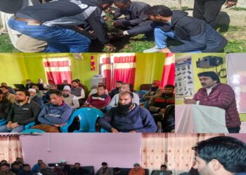 VAFs under SVEEP organized at different educational Zones of Kupwara