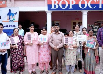 Voters awareness campaign under SVEEP held at Suchetgarh Border Post