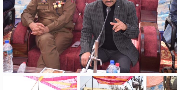 Weekly Block Diwas: DC Rajouri holds Public Outreach Camp at Laroka Panchayat of Border Block Qila Darhal
