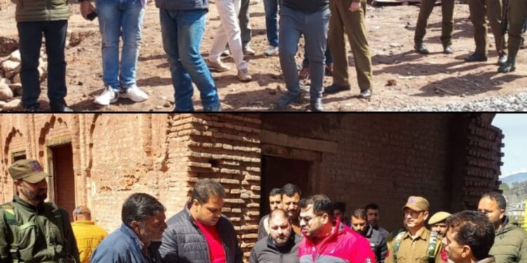 Work kick started on Heritage Library, Youth recreation Centre at Poonch Fort