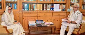 Chairperson J&K Waqf Board calls on Lt Governor