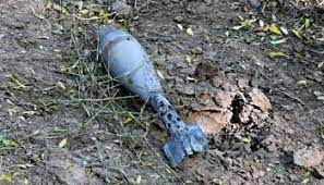 Old-rusted shell recovered near school in Mendhar Poonch