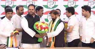 Choudhary Lal Singh joins Congress party at AICC headquarters in New Delhi