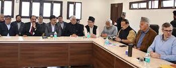 Dr Farooq chairs party’s Provincial Committee meeting