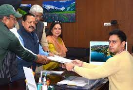 BJP’s Jitendra Singh files nomination for Udhampur seat amidst high-profile support