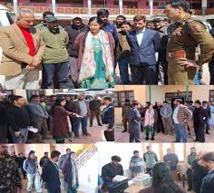 Lok Sabha Elections- 2024: DEO Kupwara inspects Polling stations, Strong room at Lolab