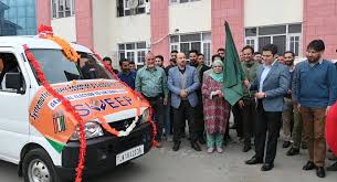 DEO flags-off SVEEP Van for Voter awareness in Kulgam
