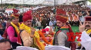 BJP candidate Jugal Kishore Sharma files nomination papers for Jammu Lok Sabha seat