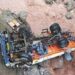 Driver dies after oil tanker falls in deep gorge in Ramban