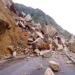 Landslides Close Highway For 11 Hours