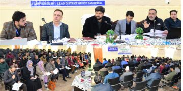 DDC Ganderbal chairs DCC/DLRC Meeting