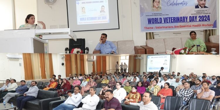 DAH Jammu celebrates World Veterinary Day-2024