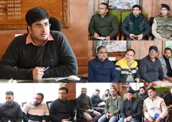 Lok Sabha Elections-2024: DEO Shopian reviews arrangements for Home Voting & Postal Voting