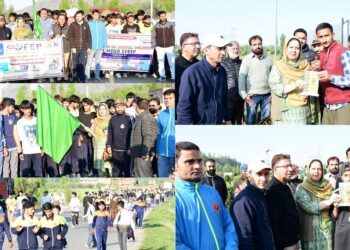 Lok Sabha Elections: 2024 G’bal hosts marathon, cycle race for voter awareness under SVEEP
