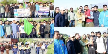 Lok Sabha Elections: 2024 G’bal hosts marathon, cycle race for voter awareness under SVEEP