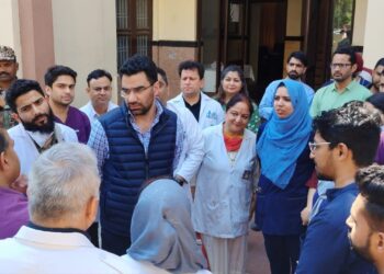 Secretary H&ME visits Indira Gandhi Government Dental College; assesses healthcare facilities
